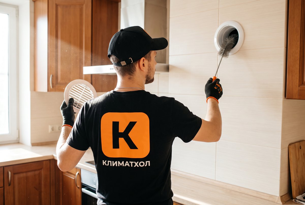 Чистка вентиляционного канала